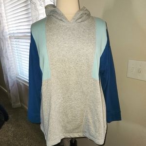 Lane Bryant Livi Active Colorblock Hoodie, Sz. 18/20